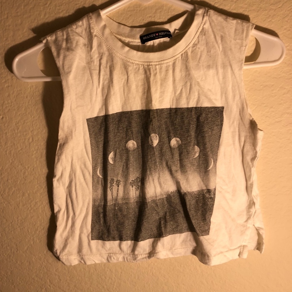 Cropped Moon tank